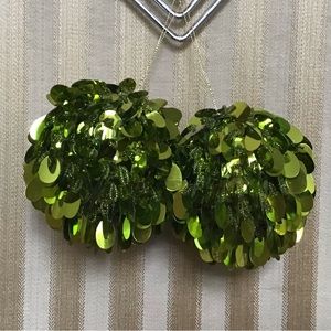 Sequin Embellished Christmas Ornaments